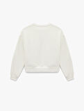 Üç İplik Şardonlu Uzun Kollu Bisiklet Yaka Basic Sweatshirt