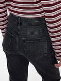 Düğmeli Cep Detaylı Pamuklu Slim Fit Mom Jean Pantolon - Mom Slim Jean