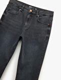 Pamuklu Normal Bel Slim Fit Jean Pantolon - Brad Jean