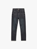 Pamuklu Normal Bel Slim Fit Jean Pantolon - Brad Jean