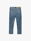 Pamuklu Normal Bel Slim Fit Jean Pantolon - Brad Jean