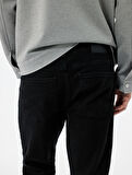 Normal Bel Pamuklu Straight Fit Jean Pantolon - Mark Jean