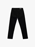 Normal Bel Pamuklu Straight Fit Jean Pantolon - Mark Jean