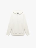 Şardonlu Uzun Kollu Basic Kapşonlu Sweatshirt