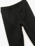 Beli Lastikli Cepli Basic Jogger Eşofman Altı
