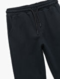 Beli Bağcıklı Cepli Basic Jogger Eşofman Altı 