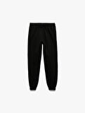 Beli Lastikli Şardonlu Basic Jogger Eşofman Altı