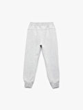 Beli Lastikli Cepli Basic Jogger Eşofman Altı