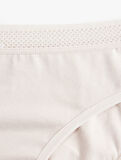 Pamuklu Rahat Kalıp Lastik Detaylı Külot