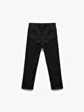 Pamuklu Relax Fit Denim Pantolon