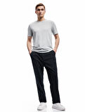 Kısa Kollu Bisiklet Yaka Basic Slim Fit Tişört