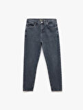 Pamuklu Normal Bel Tapered Fit Jean Pantolon - Joe Jean