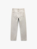 Pamuklu Normal Bel Vintage Straight Fit Jean Pantolon