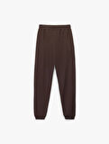 Modal Kumaş Slim Fit Cepli Jogger Pijama Altı