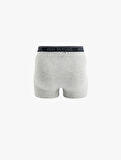 Baskılı Lastikli Basic Pamuklu 3'lü Boxer Seti
