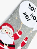 Noel Baba Baskılı Soket Çorap