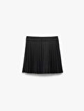 Pileli Basic Mini Etek