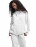 Üç İplik Şardonlu Kanguru Cepli Basic Kapüşonlu Sweatshirt
