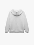 Şardonlu Kapüşonlu Baskılı Oversize Sweatshirt