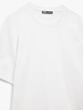 Pamuklu Kısa Kollu Bisiklet Yaka Basic Slim Fit Tişört