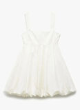 Koton Bebe Yaka Beyaz Kadın Elbise 5SAK80359PW