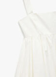 Koton Bebe Yaka Beyaz Kadın Elbise 5SAK80359PW