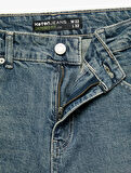 Pamuklu Normal Bel Tapered Fit Jean Pantolon