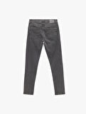 Normal Paça Pamuklu Cep Detaylı Slim Fit Jean Pantolon - Brad Jean