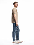 Normal Bel Pamuklu Tapered Fit Jean Pantolon - Joe Jean