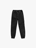 Pamuklu Cep Detaylı Jogger Pantolon