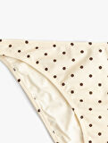Puantiye Desenli Bikini Altı
