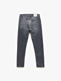 Normal Bel Cep Detaylı Pamuklu Slim Fit Jean Pantolon - Brad Jean