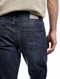 Normal Bel Cep Detaylı Pamuklu Slim Fit Jean Pantolon - Brad Jean