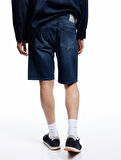 Normal Bel Pamuklu Bermuda Oversize Jean Şort