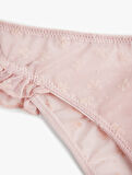 Fırfır Detaylı Rahat Kalıp Dantelli Brief Külot