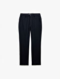 Normal Bel Slim Fit Düğmeli Cep Detaylı Kumaş Pantolon