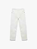 Pamuklu Beli Ayarlanabilir Lastikli Denim Cepli Pantolon