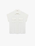Regular Fit Kapaklı Cep Detaylı Kısa Kollu Gömlek