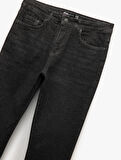 Pamuklu Normal Bel Slim Fit Jean Pantolon - Brad Jean