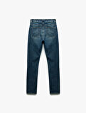 Pamuklu Normal Bel Slim Fit Jean Pantolon - Brad Jean