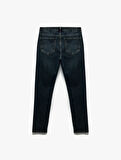 Cepli Normal Bel Pamuklu Slim Fit Jean Pantolon - Brad Jean