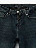 Cepli Normal Bel Pamuklu Slim Fit Jean Pantolon - Brad Jean