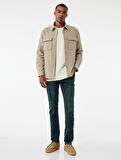 Pamuklu Normal Bel Slim Fit Jean Pantolon - Brad Jean