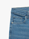 Normal Bel Pamuklu Skinny Fit Jean Pantolon - Michael Jean