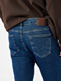 Normal Bel Pamuklu Skinny Fit Jean Pantolon - Michael Jean
