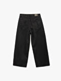 Geniş Paça Denim Pantolon - Bianca Wide Leg Jeans