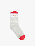 Yılbaşı Temalı Soket Çorap