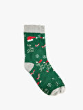 Yılbaşı Temalı Soket Çorap
