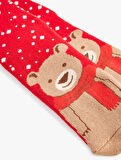 Yılbaşı Temalı Pamuklu Soket Havlu Çorap