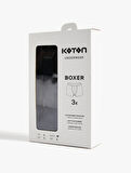 Pamuklu Basic 3'lü Boxer Seti